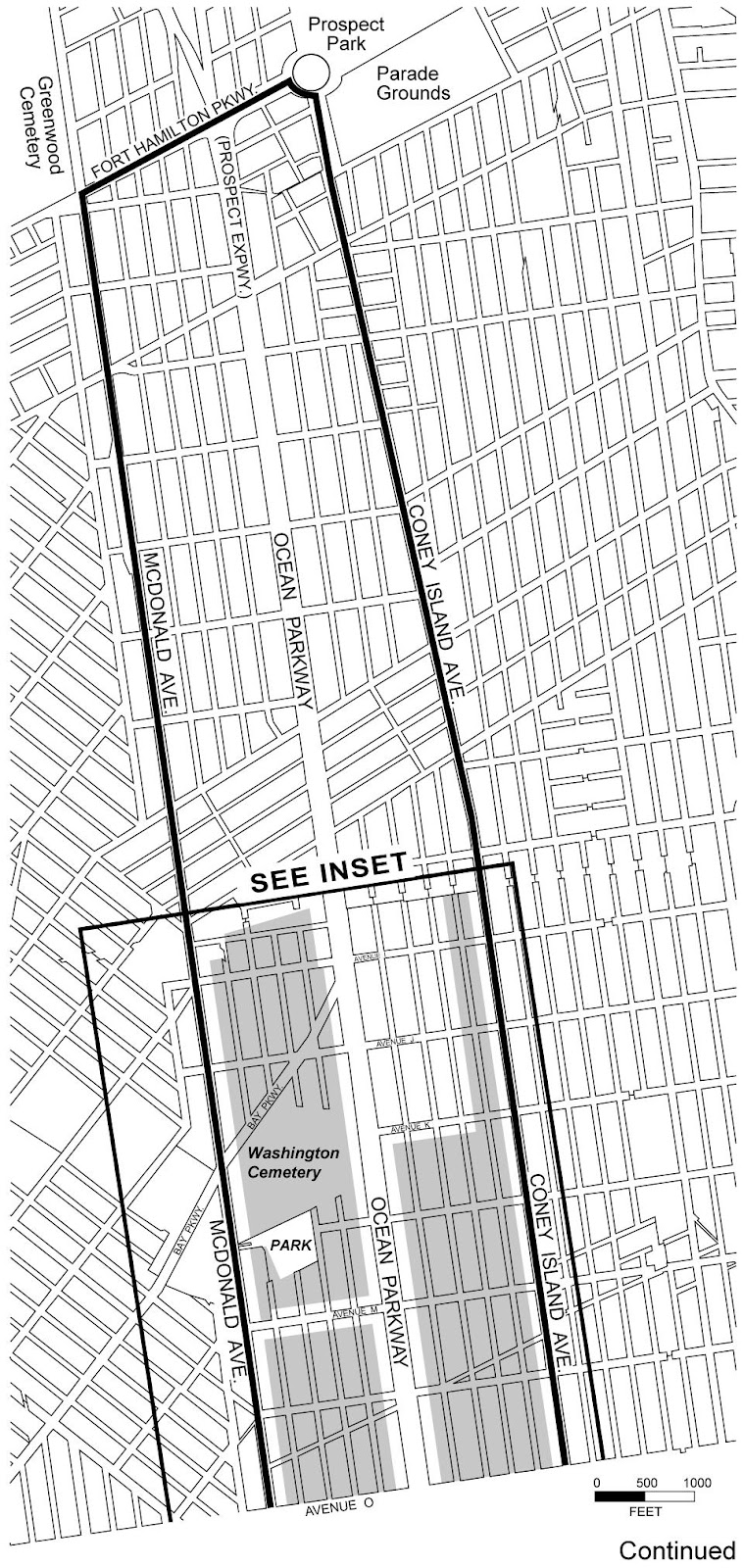 Zoning Resolutions Chapter 3: Special Ocean Parkway District Appendix A.0
